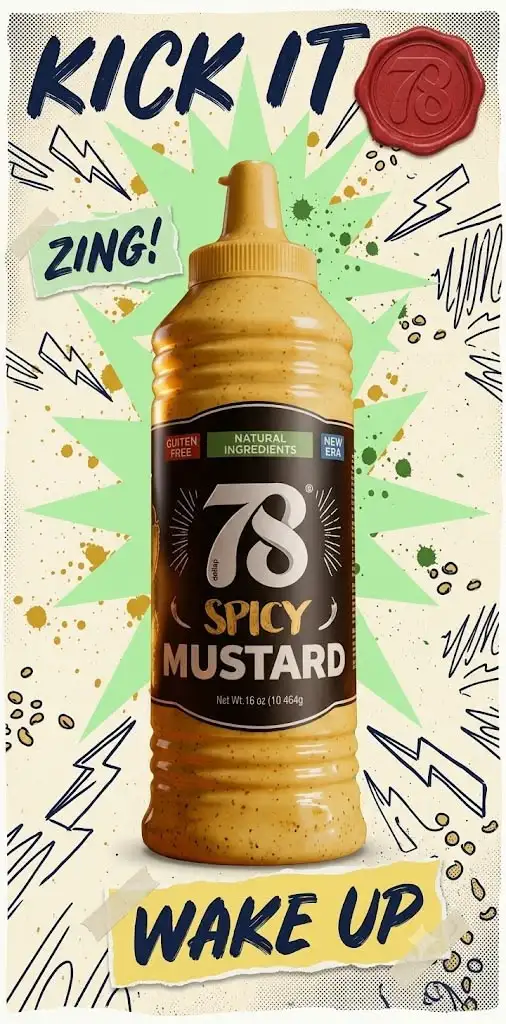 78 mustard spicy