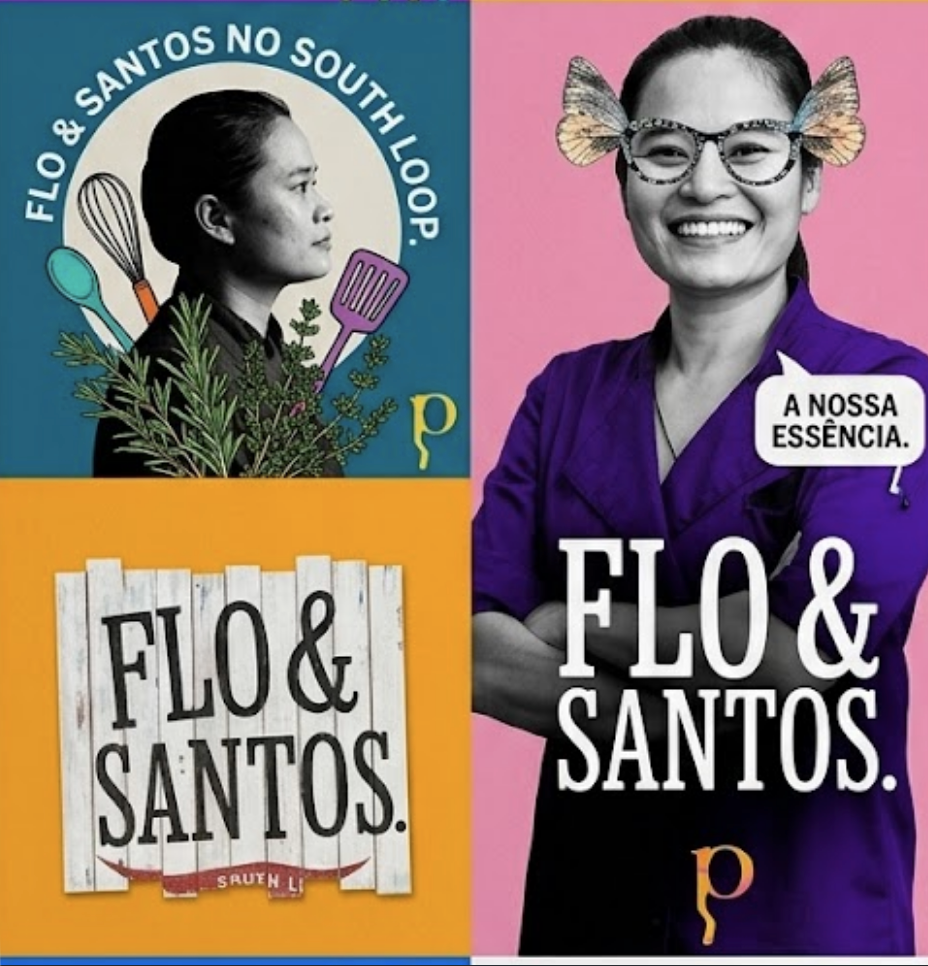 Flo and Santos, the first Chicago restaurant to pour 78 Brand natural ketchup in 2013